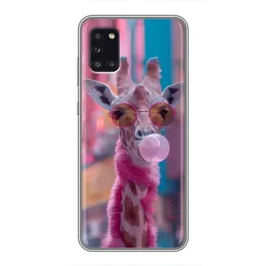 Чохол з принтом стильні тварини для Samsung Galaxy A31 (A315) (Стильна жирафа)
