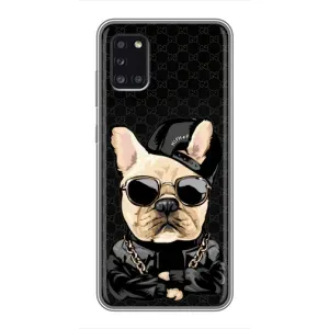 Чохли з крутими принтами для Samsung Galaxy A31 (A315) - (PREMIUMPrint) (Стильна собака)