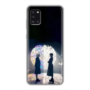 Чехлы Венсдей на Samsung Galaxy A31 (A315) Уэнсдей (AlphaPrint) (Уэнздей и Инид)