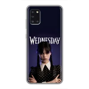 Чехлы Венсдей на Samsung Galaxy A31 (A315) Уэнсдей (AlphaPrint) (Wednesday)