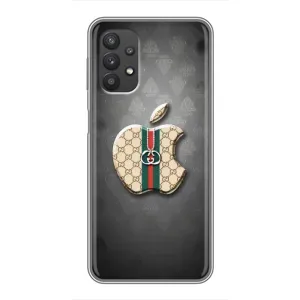 Чехлы ГУЧЧИ для Самсунг А32 (5G) (AlphaPrint) (Apple gucci)