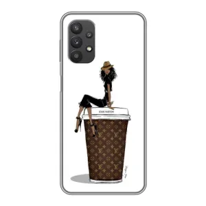 Чохли Луі Вітон для Samsung Galaxy A32 (5G) (AlphaPrint - LOUIS VUITTON) (кава LOUIS VUITTON)