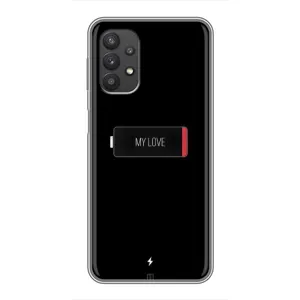 Чехлы для любимой на Samsung Galaxy A32 (5G) (VPrint) (Love battery)