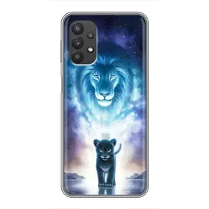 Чохол з картинкою ЛЕВ для Samsung Galaxy A32 (5G) (VPrint) (Маленький лев)