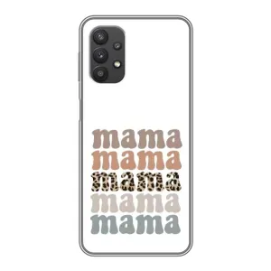 Чохли для мами на Samsung Galaxy A32 (5G) (Текстовий колаж мама)