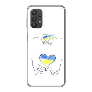 Чохол для Патріота України Samsung Galaxy A32 (5G) - (AlphaPrint) (Мир Україні)