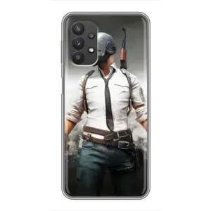 Чехол PUBG для Самсунг А32 (5G) (AlphaPrint)