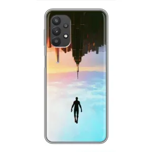 Чохол з людиною павуком для Samsung Galaxy A32 (5G) - (AlphaPrint) (Людина павук)