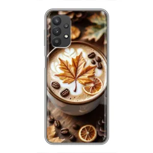 Чохол з унікальним дизайном 'Осінь з кавою' для Samsung Galaxy A32 (5G) (Пряна кава)
