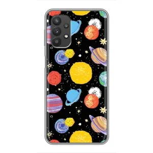 Космічні Чохли для Samsung Galaxy A32 (5G) (VPrint) (Намальовані планети)