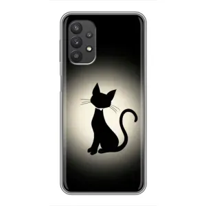 Чохол з принтом для Samsung Galaxy A32 (5G) (AlphaPrint) Модні коти