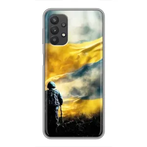 Українські, патріотичні Чохли для Samsung Galaxy A32 (5G) (Війна)