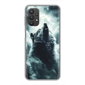 Чохол з картинкою 'Хижаки' для Samsung Galaxy A32 (5G) (Вовк у хмарах)