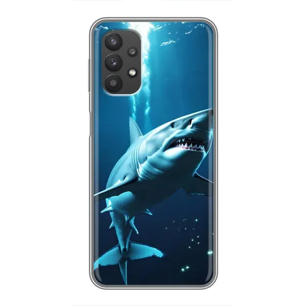Чехол с принтом «Акула под водой» для Samsung Galaxy A32