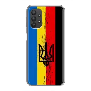 Украинские Чехлы для Samsung Galaxy A32 с картинкой УПА (AlphaPrint) (Флаг УПА)