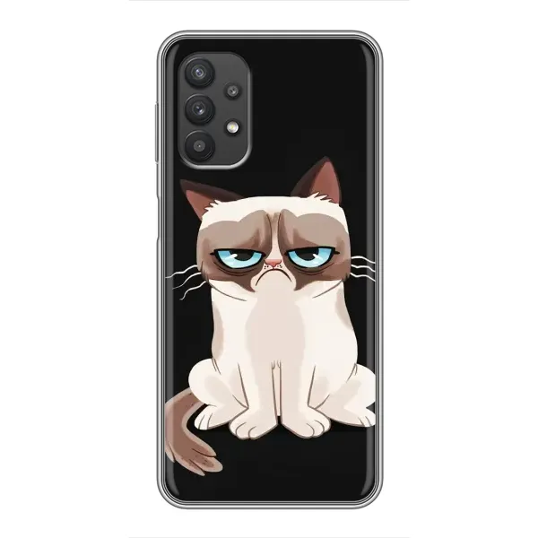 Чехол с принтом «Грустный кот» для Samsung Galaxy A32 Чехол с принтом «Грустный кот» для Samsung Galaxy A32