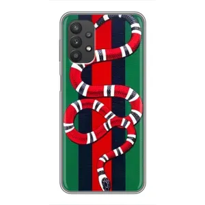 Чехлы ГУЧЧИ для Самсунг А32 (AlphaPrint) (Gucci змия)