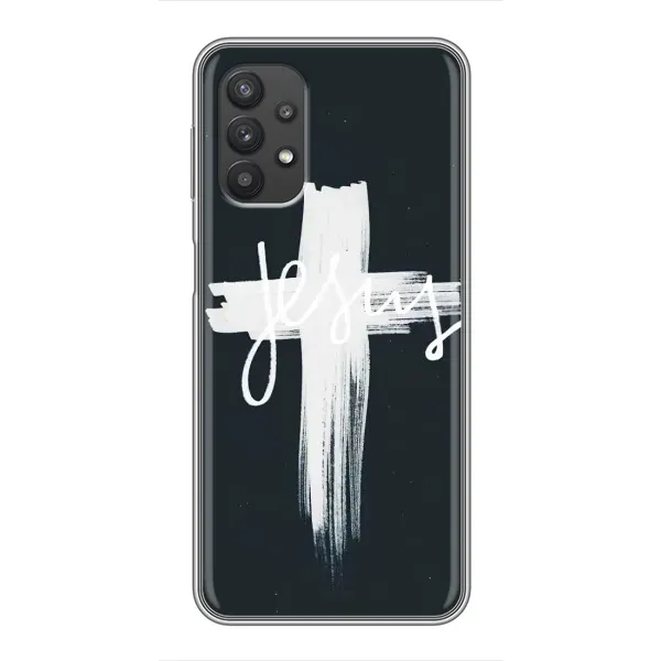 Чехол с принтом «Иисус» для Samsung Galaxy A32 Чехол с принтом «Иисус» для Samsung Galaxy A32