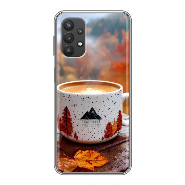 Чехол с принтом «Кофе на природе» для Samsung Galaxy A32 Чехол с принтом «Кофе на природе» для Samsung Galaxy A32