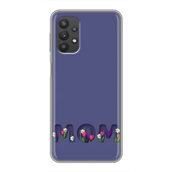 Чохол з принтом «Мама в квітах» для Samsung Galaxy A32