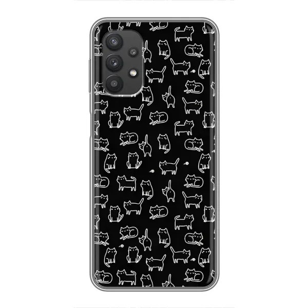 Чехол с принтом «Меленькие котики» для Samsung Galaxy A32 Чехол с принтом «Меленькие котики» для Samsung Galaxy A32
