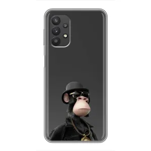 Чехлы с Обезьянами NFT для Samsung Galaxy A32 (AlphaPrint) (Обезьяна NFT)