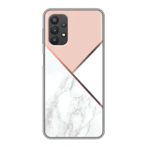 Мраморный чехол на Samsung Galaxy A32 (VPrint) (Тройной мрамор)
