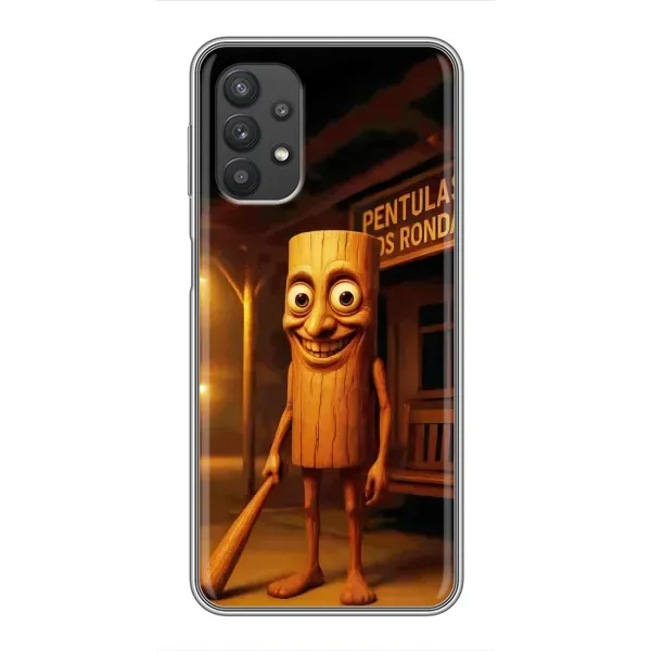 Чохол з принтом «Тунг тунг сахур» для Samsung Galaxy A32 Чохол з принтом «Тунг тунг сахур» для Samsung Galaxy A32