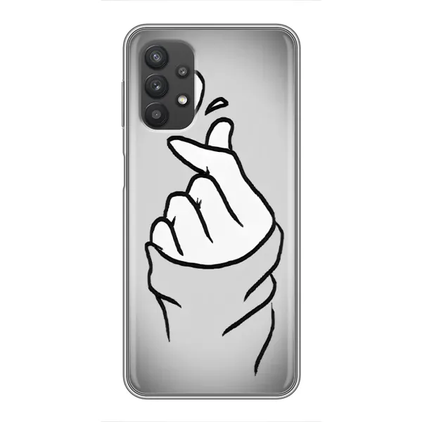 Чехол с принтом «Значок Love» для Samsung Galaxy A32