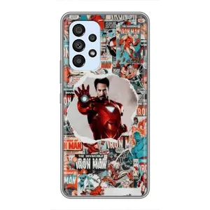 Чехлы с героями Марвел Samsung Galaxy A33 (5G) (VPrint) (Айронмен)