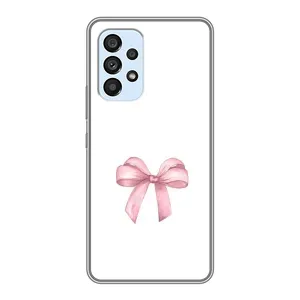 Чехол с бантиками на Самсунг А33 (5G) (Бант дизайн)