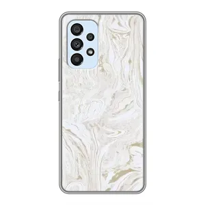 Мраморний чехол на Samsung Galaxy A33 (5G) (VPrint) (Білий мрамор)