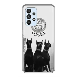 Чохли VERSACE для Самсунг Ґелексі А33 (5Дж) (PREMIUMPrint) (Доберман Версаче)