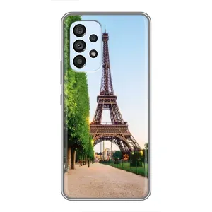 Чохол Ейфелева Вежа Samsung Galaxy A33 (5G) - (AlphaPrint) (Дорога до Парижу)