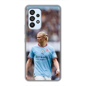 Чехлы с футболистом Ерлинг Холанд для Samsung Galaxy A33 (5G) (AlphaPrint) (Эрлинг Холанд)