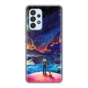 Космічні Чохли для Самсунг Ґелексі А33 (5Дж) (VPrint) (Вид Галактики)