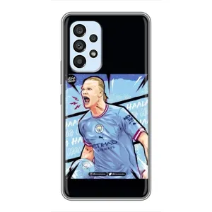 Чехлы с футболистом Ерлинг Холанд для Samsung Galaxy A33 (5G) (AlphaPrint) (гол Эрлинг Холланд)