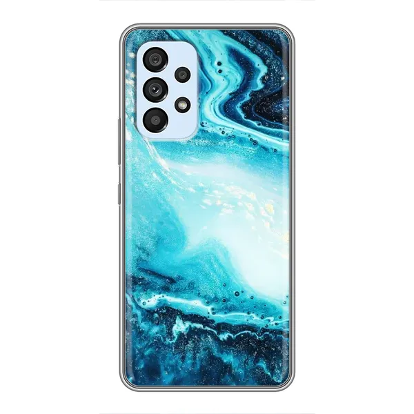 Чохол з принтом «Блакитний мрамор» для Samsung Galaxy A33 (5G) Чохол з принтом «Блакитний мрамор» для Samsung Galaxy A33 (5G)