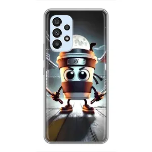 Чохол з мемом Тралалело тралала на Samsung Galaxy A33 (5G) (Капучіно асасіно)