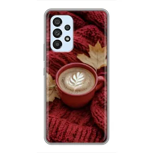 Чехол с принтом «Кофе на пледе» для Samsung Galaxy A33 (5G)