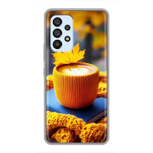Чехол с принтом «Кофе на желтом пледе» для Samsung Galaxy A33 (5G) Чехол с принтом «Кофе на желтом пледе» для Samsung Galaxy A33 (5G)