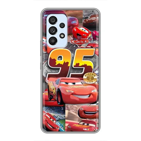 Чохол з принтом «Колаж Блискавка Маквін» для Samsung Galaxy A33 (5G)