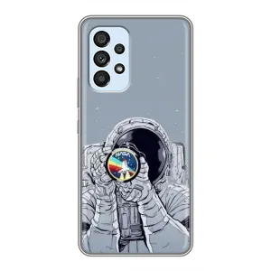 Чохол NASA для Samsung Galaxy A33 (5G) (AlphaPrint) (Космонавт фото)