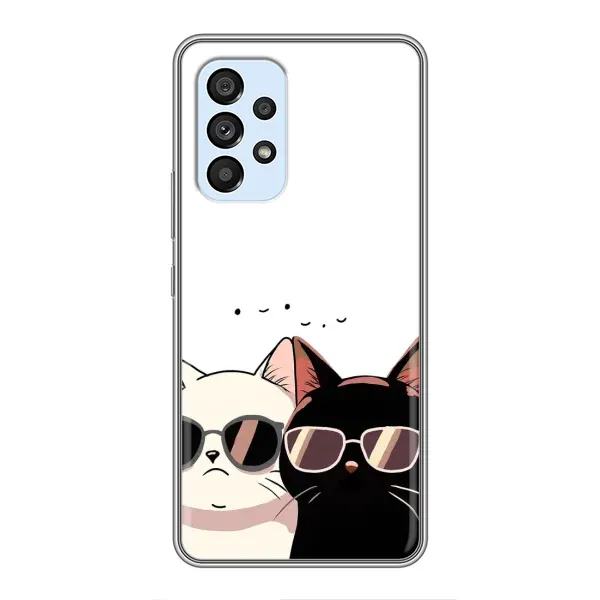 Чехол с принтом «Коты в очках» для Samsung Galaxy A33 (5G) Чехол с принтом «Коты в очках» для Samsung Galaxy A33 (5G)