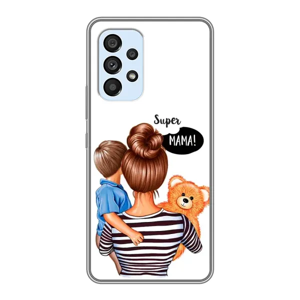 Чехол с принтом «Мама с сыном» для Samsung Galaxy A33 (5G) Чехол с принтом «Мама с сыном» для Samsung Galaxy A33 (5G)