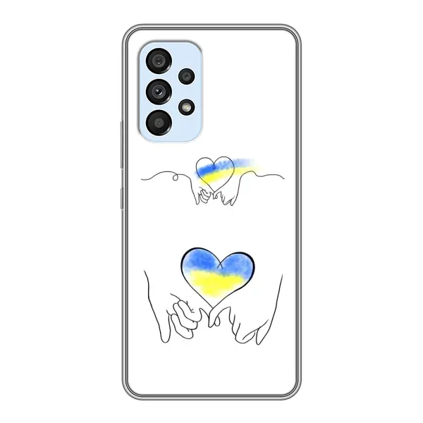 Чехол с принтом «Мир Украине» для Samsung Galaxy A33 (5G)