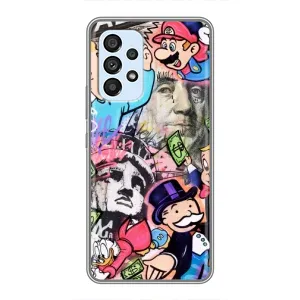 Чохли з крутими принтами для Samsung Galaxy A33 (5G) - (PREMIUMPrint) (Monopoly man)