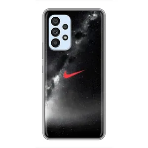 Чохол для Samsung Galaxy A33 (5G) - з принтом Найк (AlphaPrint) (Найк червоний)