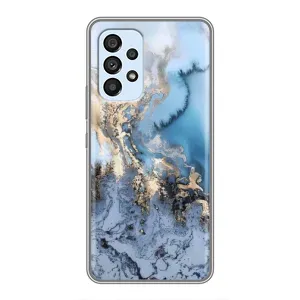 Мраморний чехол на Samsung Galaxy A33 (5G) (VPrint) (Ніжний мрамор)