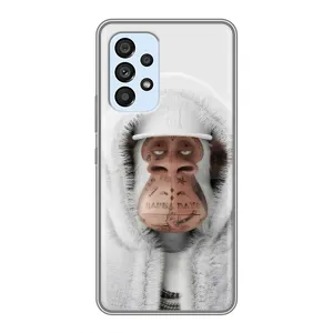 Чехлы с Обезьянами NFT для Samsung Galaxy A33 (5G) (AlphaPrint) (обезьяна NFT в тату)